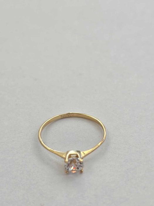 (AG35) Inel aur 14 k  0.79gr   B35897 - Garantie 2ani !