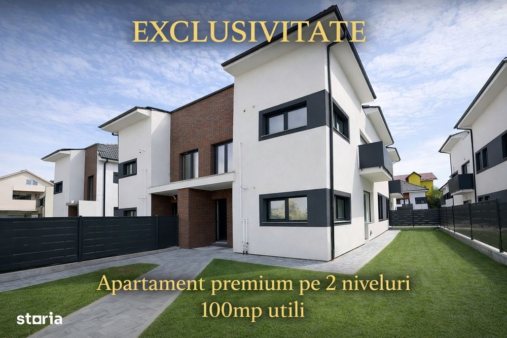 Apartament pe 2 Niveluri - SU 100MP I 3 Balcoane - zona Pod IRA — fotografia 1