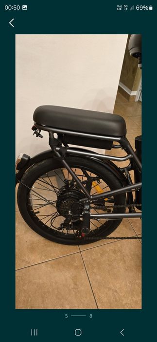 Bicicleta electrica pliabila