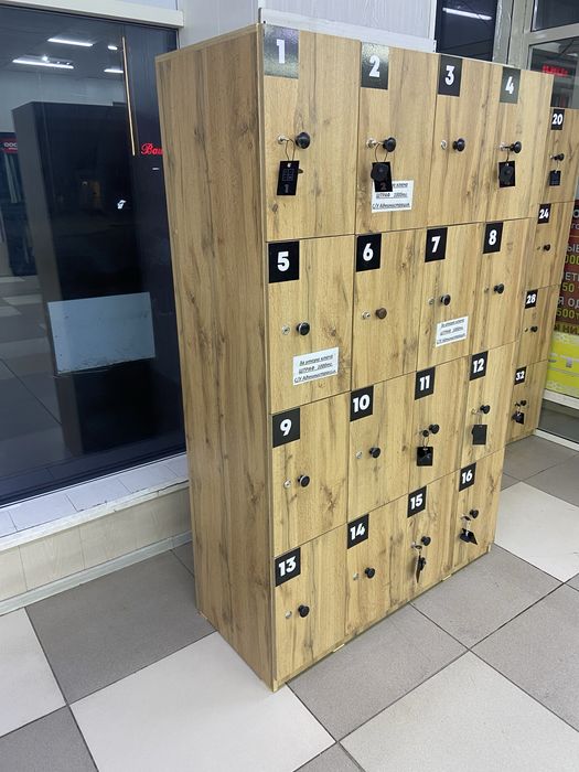 Продам шкаф для личных вещей, 32 ячейки