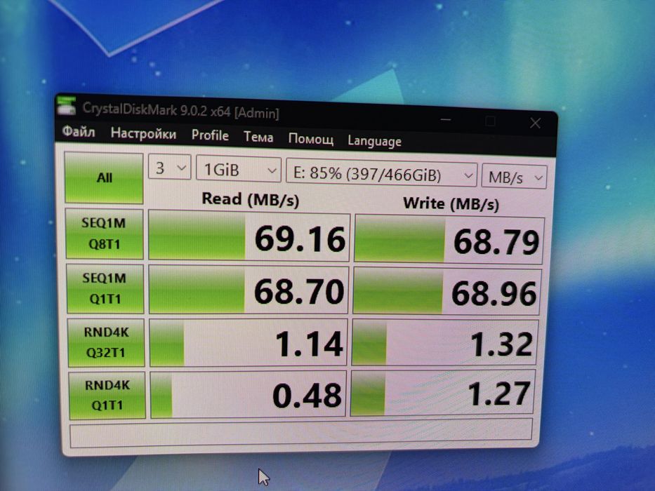 WD Blue 500GB 2.5” HDD – добро състояние, 5400 RPM