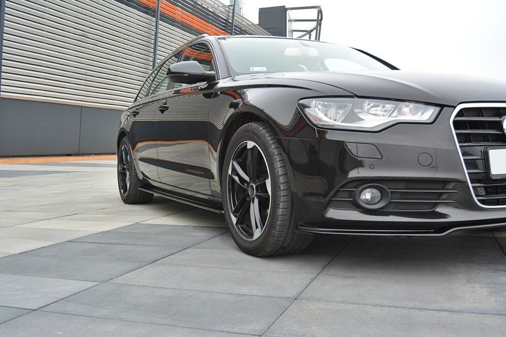 Добавки за прагове Maxton design за Audi A6 C7 (2011-2014)
