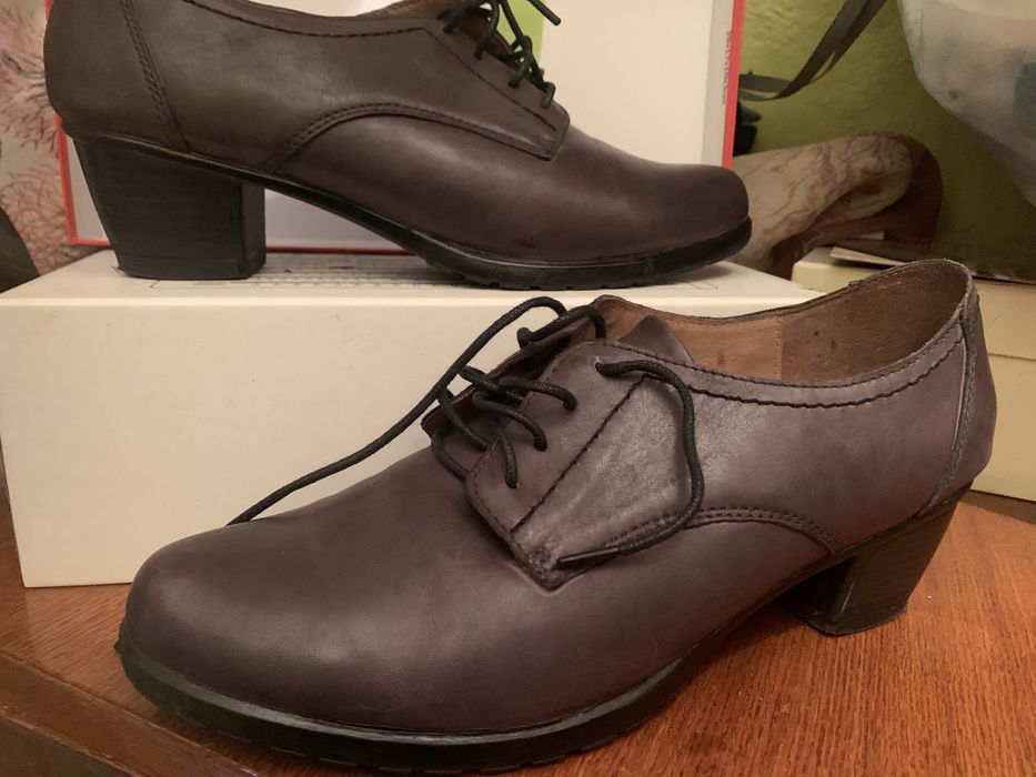 Туфли кожаные р 41