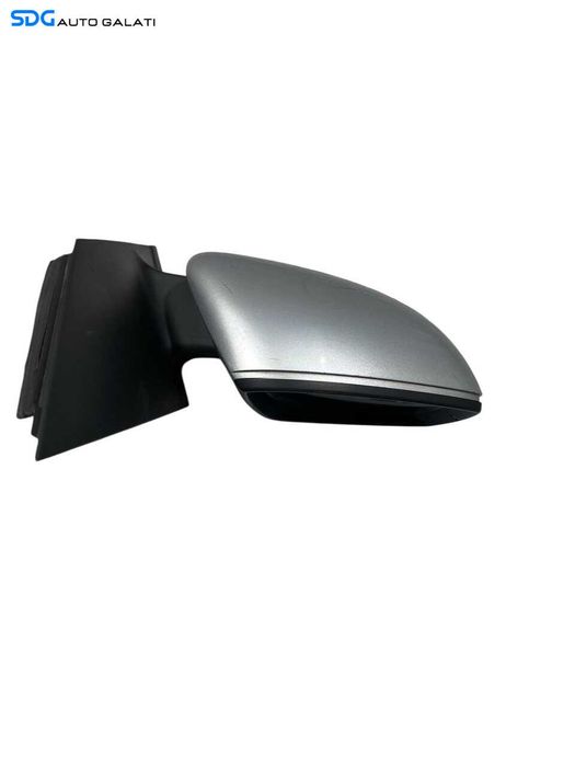Oglinda Dreapta Electrica cu Rabatare Pliere Manuala Volkswagen Polo 6R 2010 - 2018 Culoare argintiu Cod 024483 [L6522]