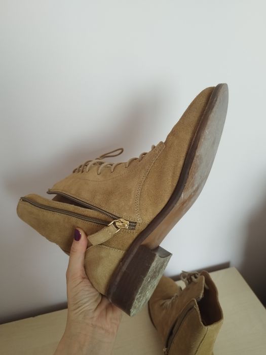 Дамски кожени ботуши Sezane