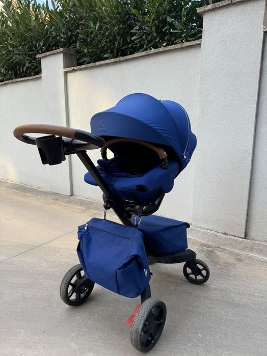 Бебешка количка Stokke® Xplory® X в син цвят
