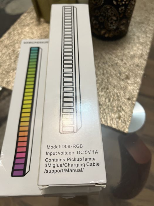 Lumini led ambientale, orga de lumini, vu metru cu led, pentru muzica