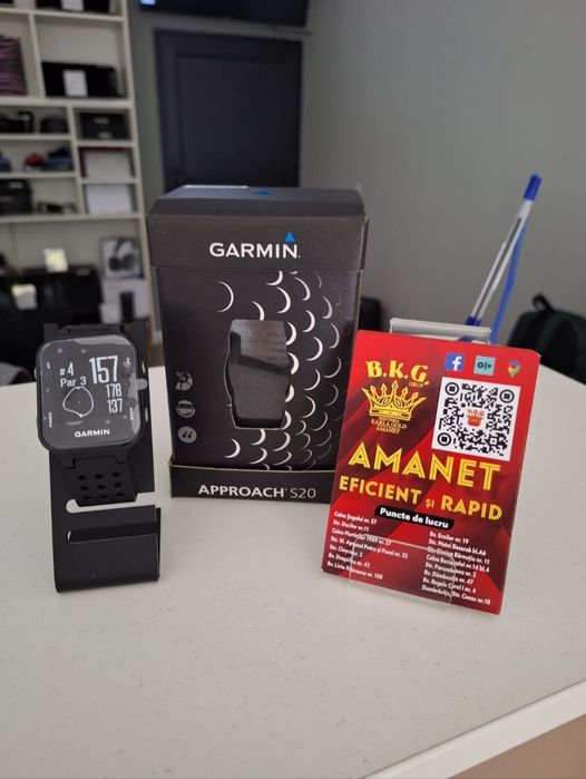 Smartwatch Garmin Approach S20 Amanet BKG