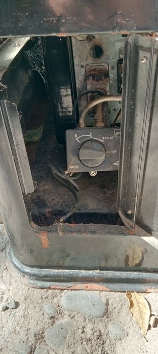 Газовый камин, обогреватель