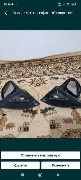 Боковые зеркала ласетти jentra электронный