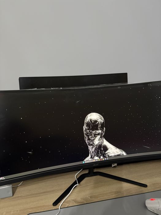 Monitor Gaming curbat VA LED ACER Nitro ED340CURXO, 34", WQHD, 200Hz