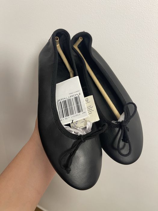 Balerini Mango, piele naturala