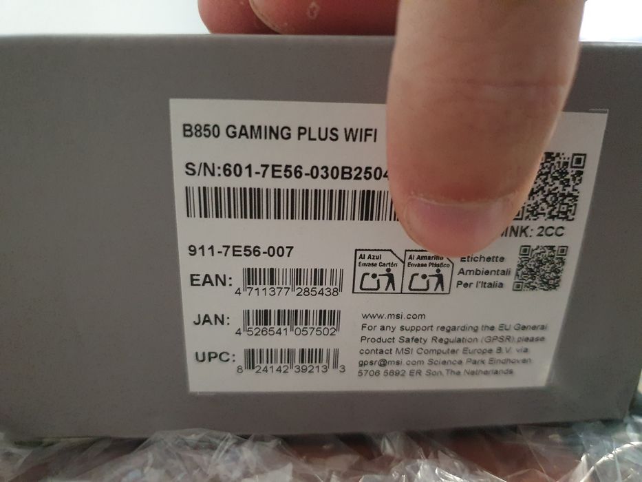 Placa baza MSI B850 Gaming Plus Wifi AM5