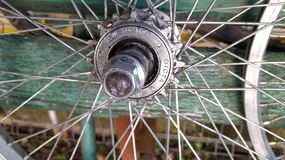 Set roti bicicleta bmx 20 inchi