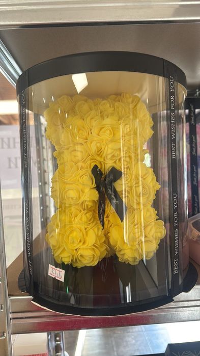 Мечета и зайчета от рози, мечета с LED лампички светещи