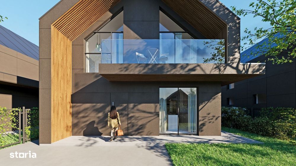 Cartier Rezidențial Serenity Village inteligent cu pompa de caldura