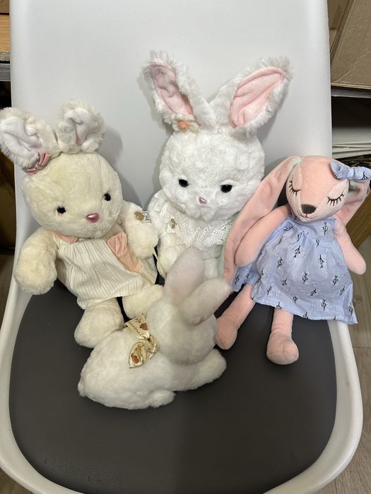 Зайки мягкие игрушки