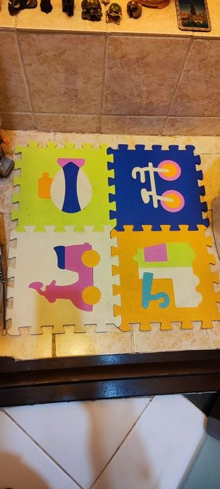 Коврик детский трансформер