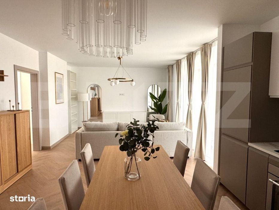 PENTHOUSE Exclusivist, mobilat, 3 camere, 2 terase panoramice, zona Li — fotografia 2
