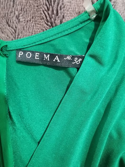 Rochie verde Poema, mas. 38