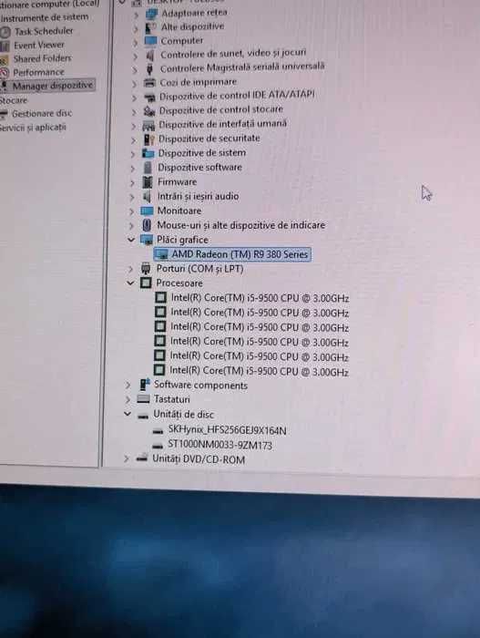 Pc calculator gaming, intel core i5 9500 , ram 16 Gb ddr4
