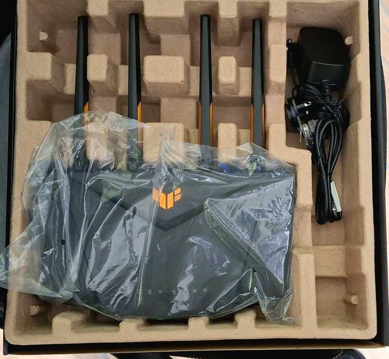 Router Wi-Fi 6, ASUS, Quad-Core, 2.5G port, Link Aggregation, AiMesh