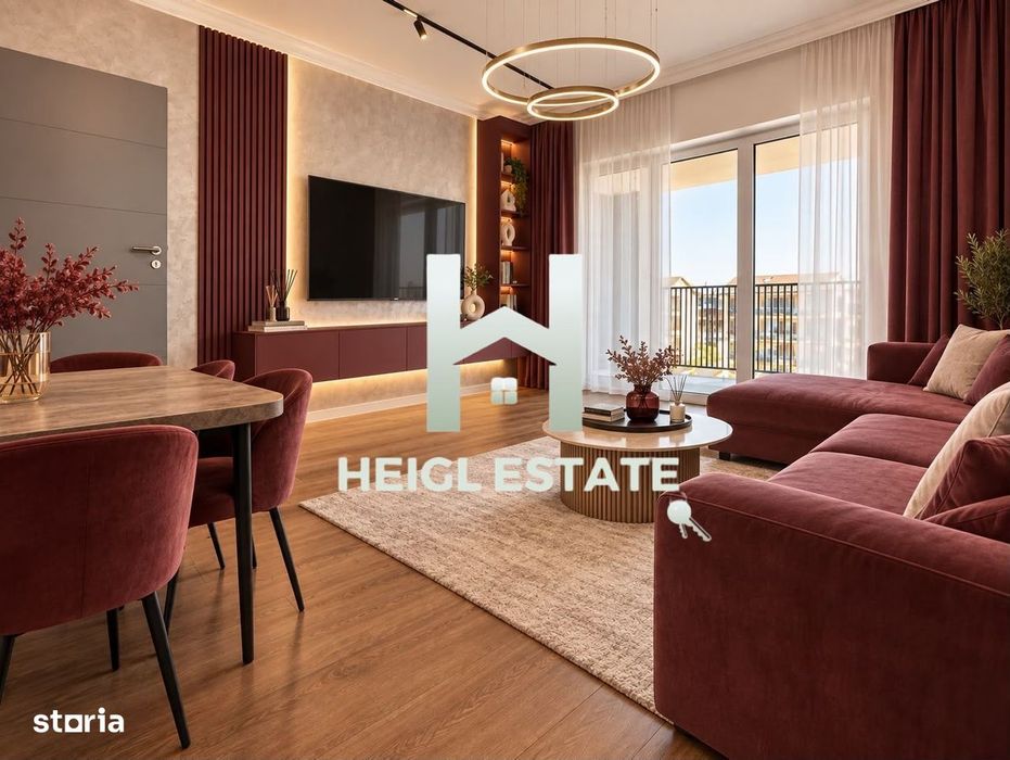 Apartament cu 2 camere, bucătare închisă, Giroc.