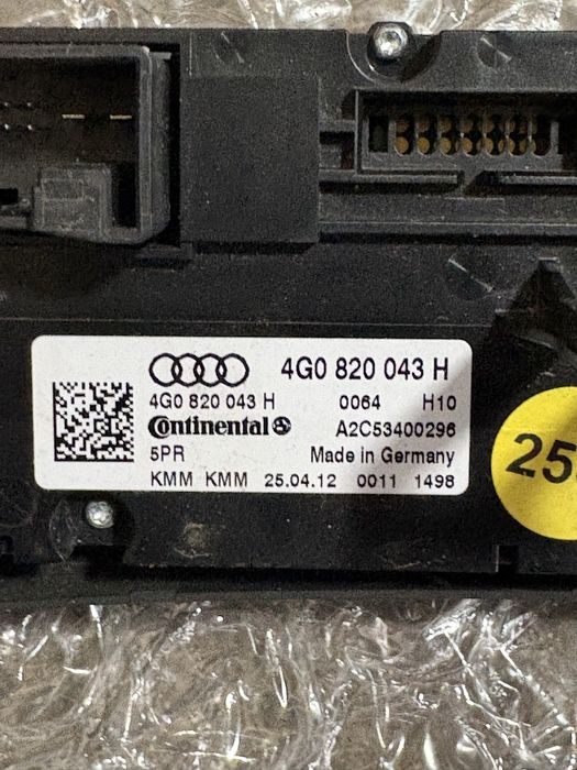 Audi a7 4g Управление Климатроник