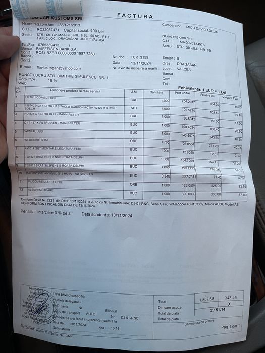 Audi A6 C6 2006 2.7 quattro