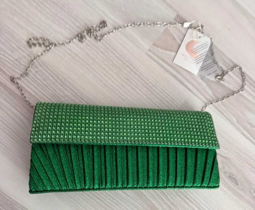 Vand geanta plic verde Nou