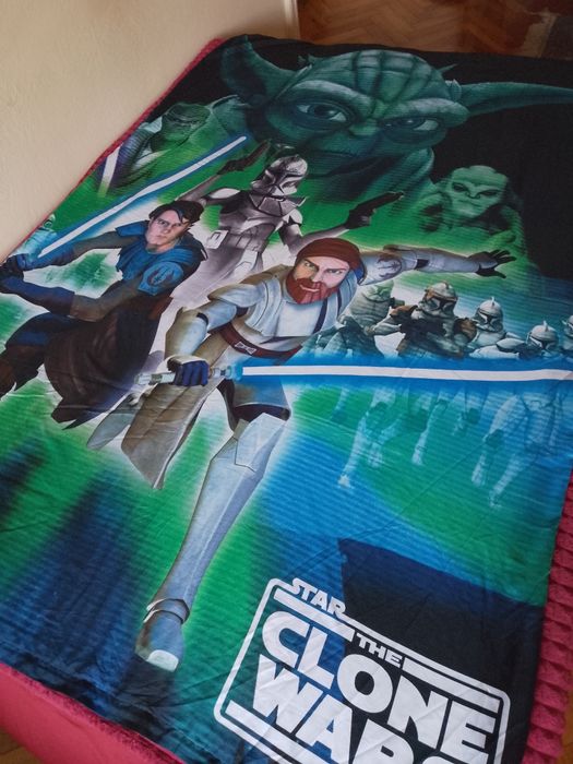 Lenjerie de Pat Star Wars - The Clone Wars