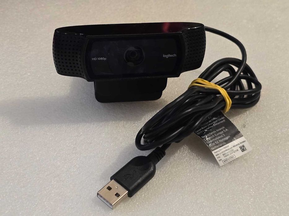 Webcam Logitech C920 HD Pro, Full HD 1080p, Microfon Stereo, USB