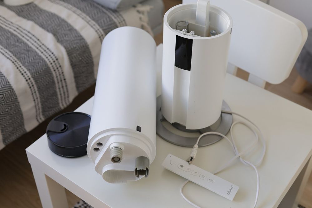 Umidificator DUUX Beam White, WiFi, Aromaterapie, Rata umidificare 350