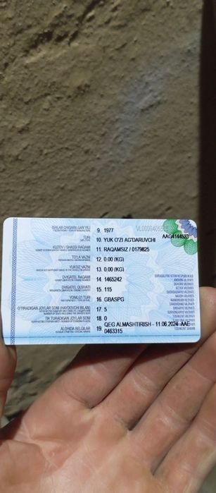 Varyantgaxam beriladi kelishsak