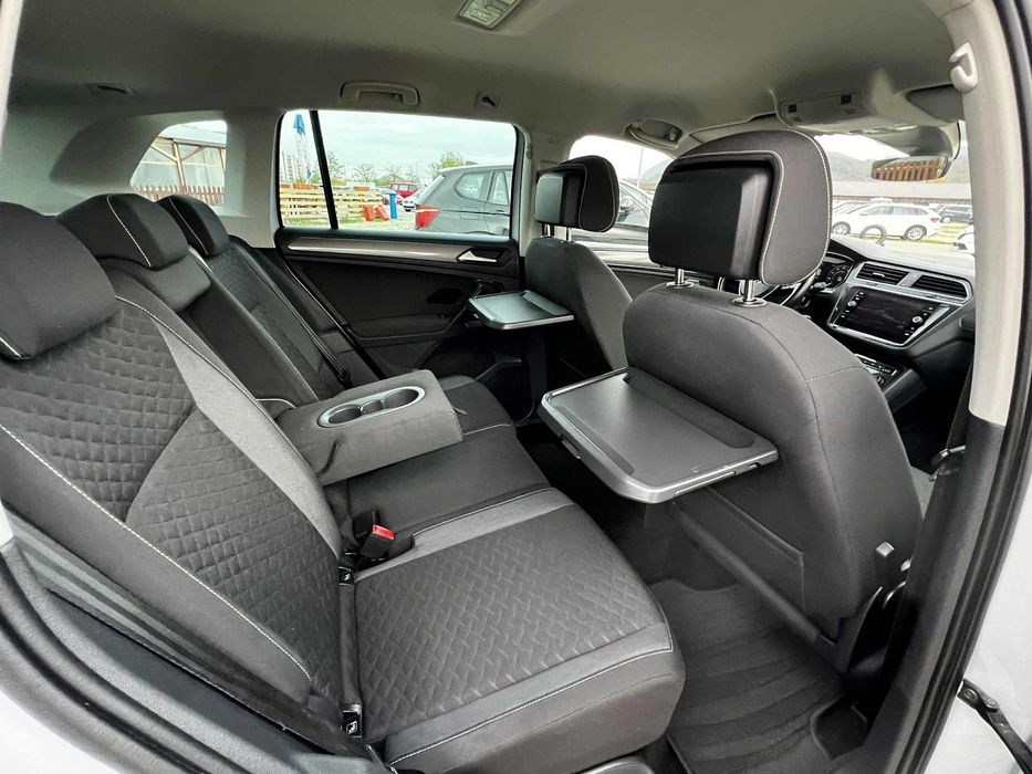 Auto kofferbakmat voor VW Tiguan R Line Editie 2020-2024,Lederen Kofferbakmat Boot Cargo Liners Protector Waterdichte Antislip Interieuraccessoires,B