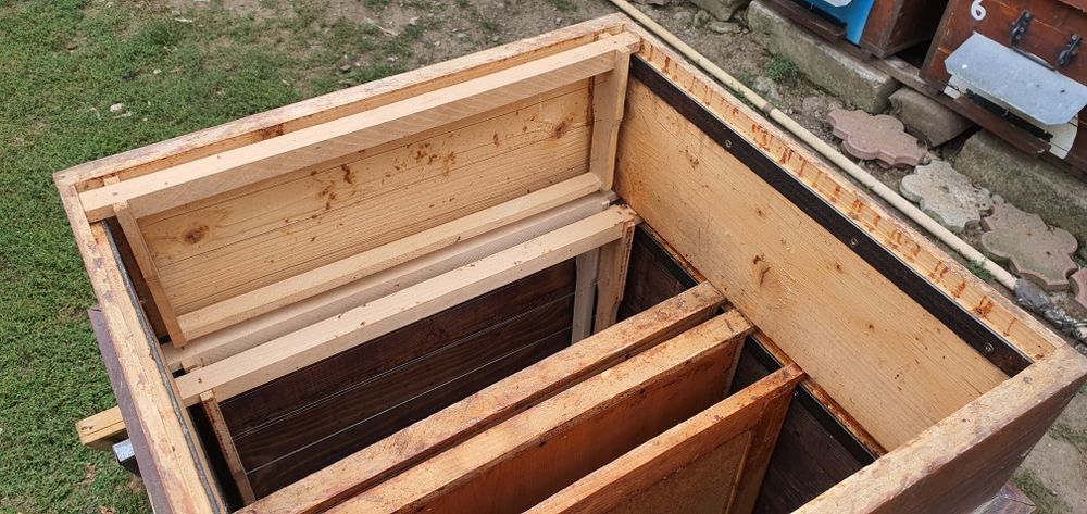 Vând stupi 12 rame cu cat 1/2