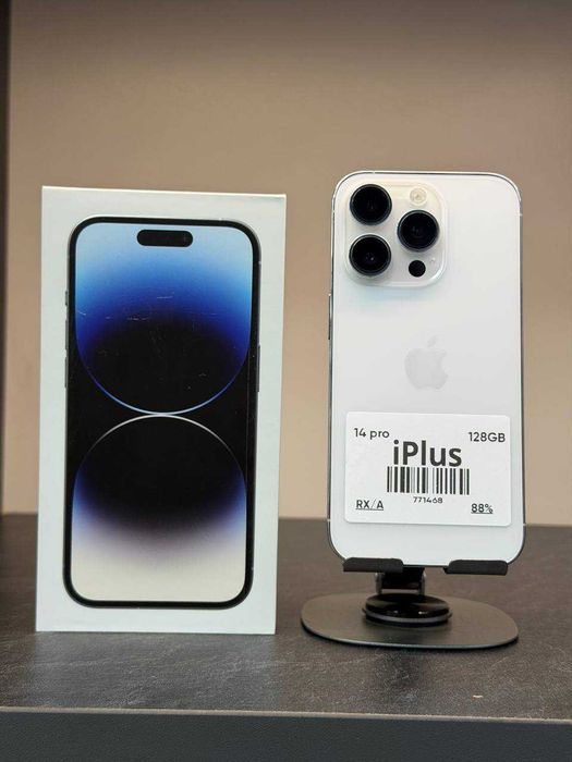 Срочно продается Iphone 14 Pro, 128Gb, White, 88%.