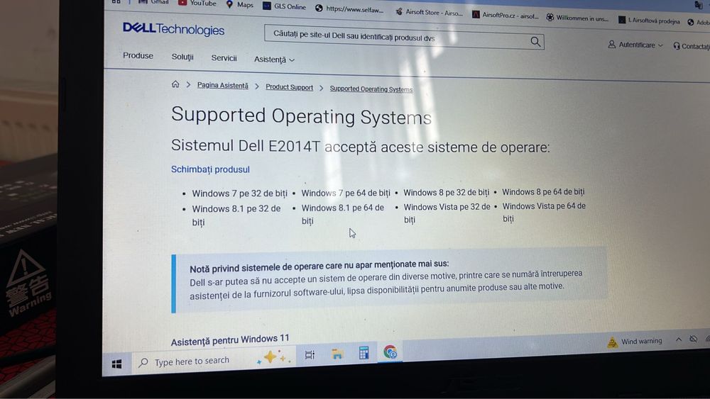 Monitor touchscreen dell e2014T