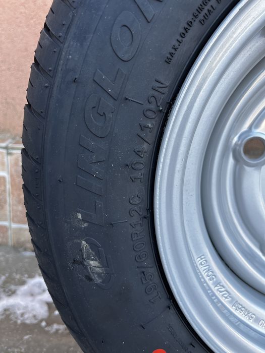 roti remorca Radial 195/60/R12