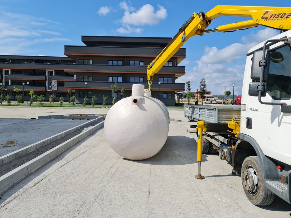 Fose septice ecologice din fibra de sticla