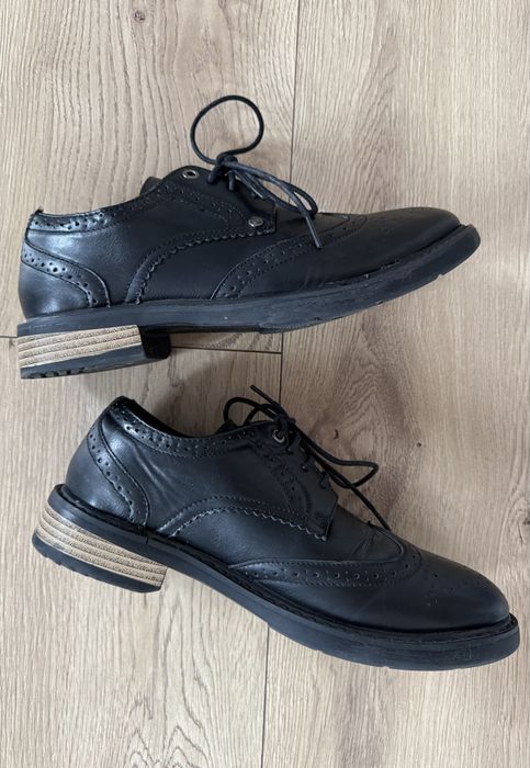 Pantofi Piele ORIGINAL PENGUIN Brogue Negru Barbati | Marime 42