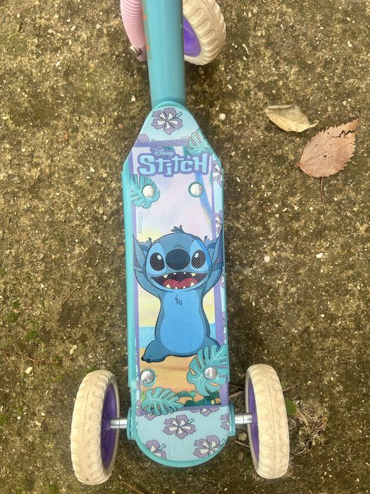 Тротонетка Стич с каска