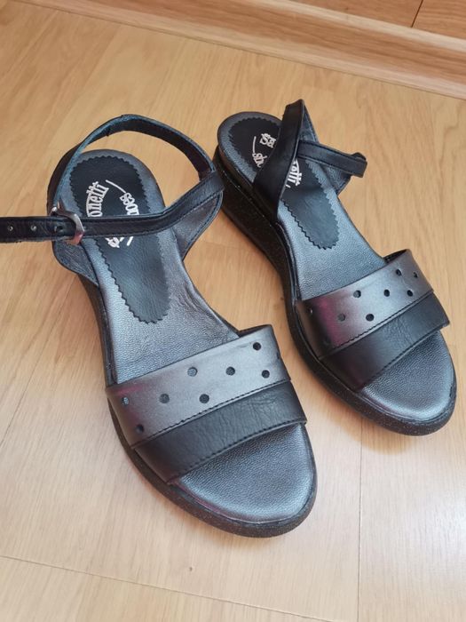 Нови дамски сандали естествена кожа