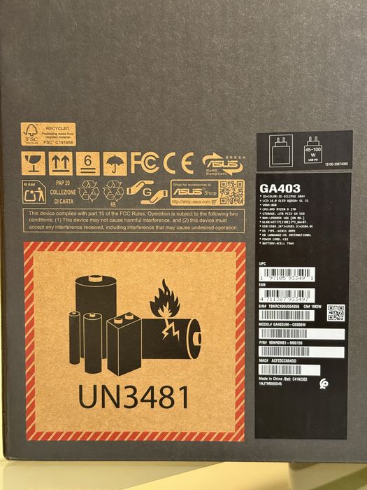 Asus ROG Zephyrus G14 2025