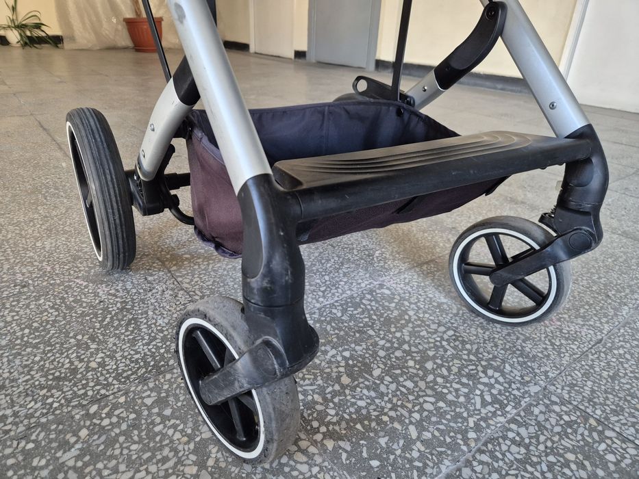 Детска количка Cybex  Balios S  с летен кош Tropical blue