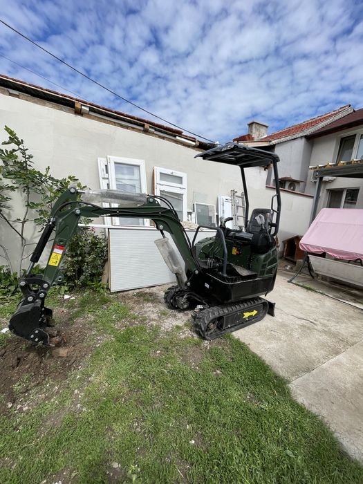 Услуги с мини багер и самосвал