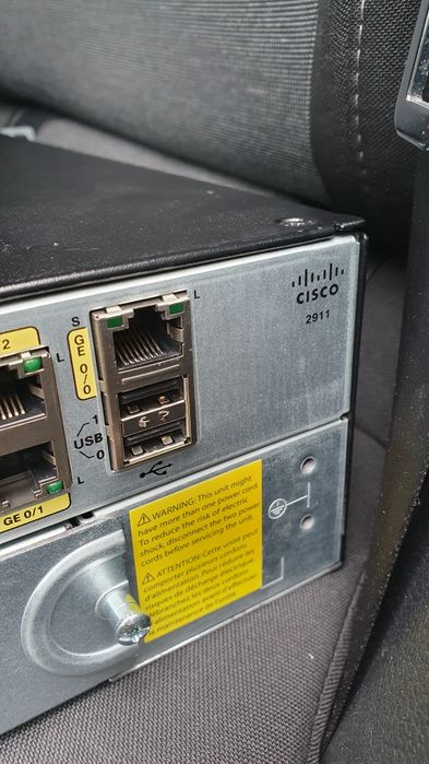 Маршрутизатор Cisco 2900, модель 2911 K9