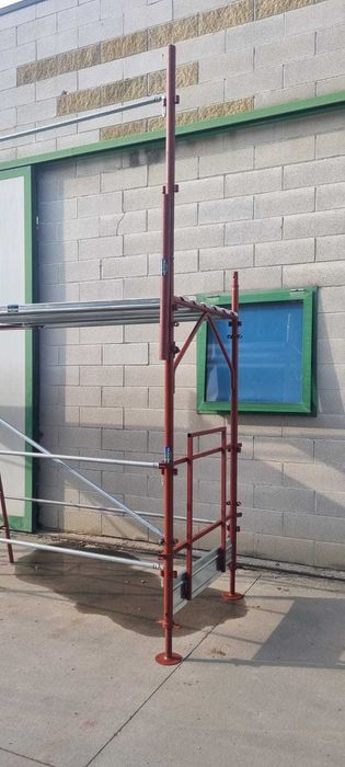 Schela fixa pentru exterior, schela metalica cu podina de 1,8 m