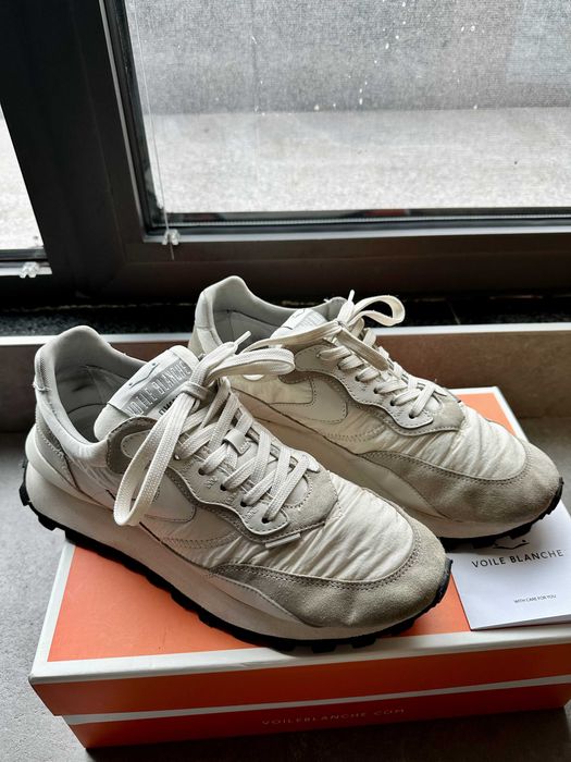 VOILE BLANCHE италиански бели маратонки от висок клас. Размер 42.