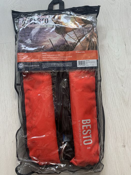 Vestă salvare gonflabilă Besto 300N Auto Harness